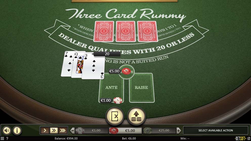 Three Card Rummy